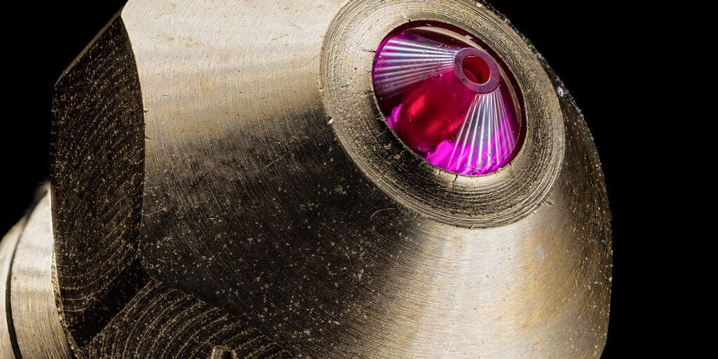 assembled nozzle