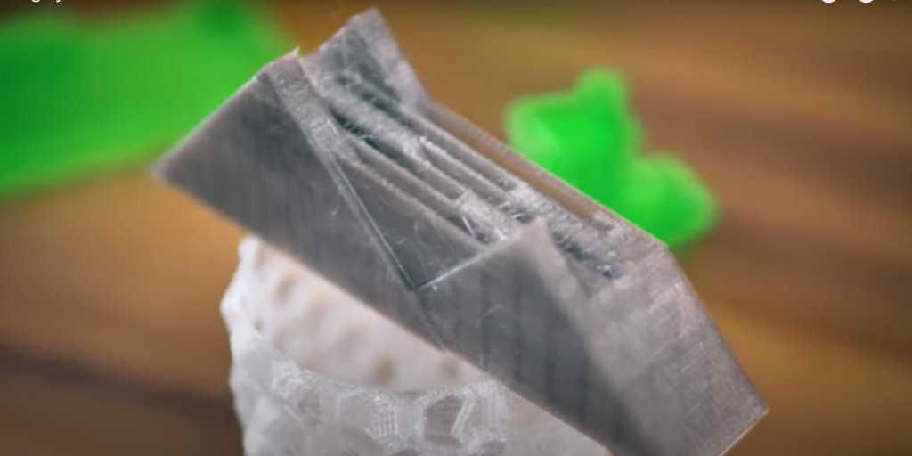 PETG Filament Plastic Hairs