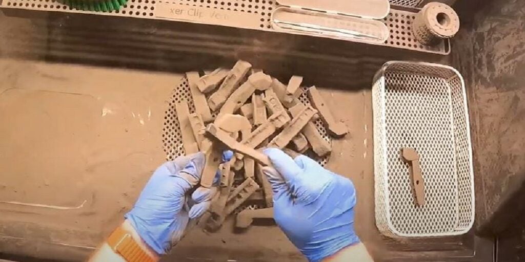 Post-Printing Cleaning Process