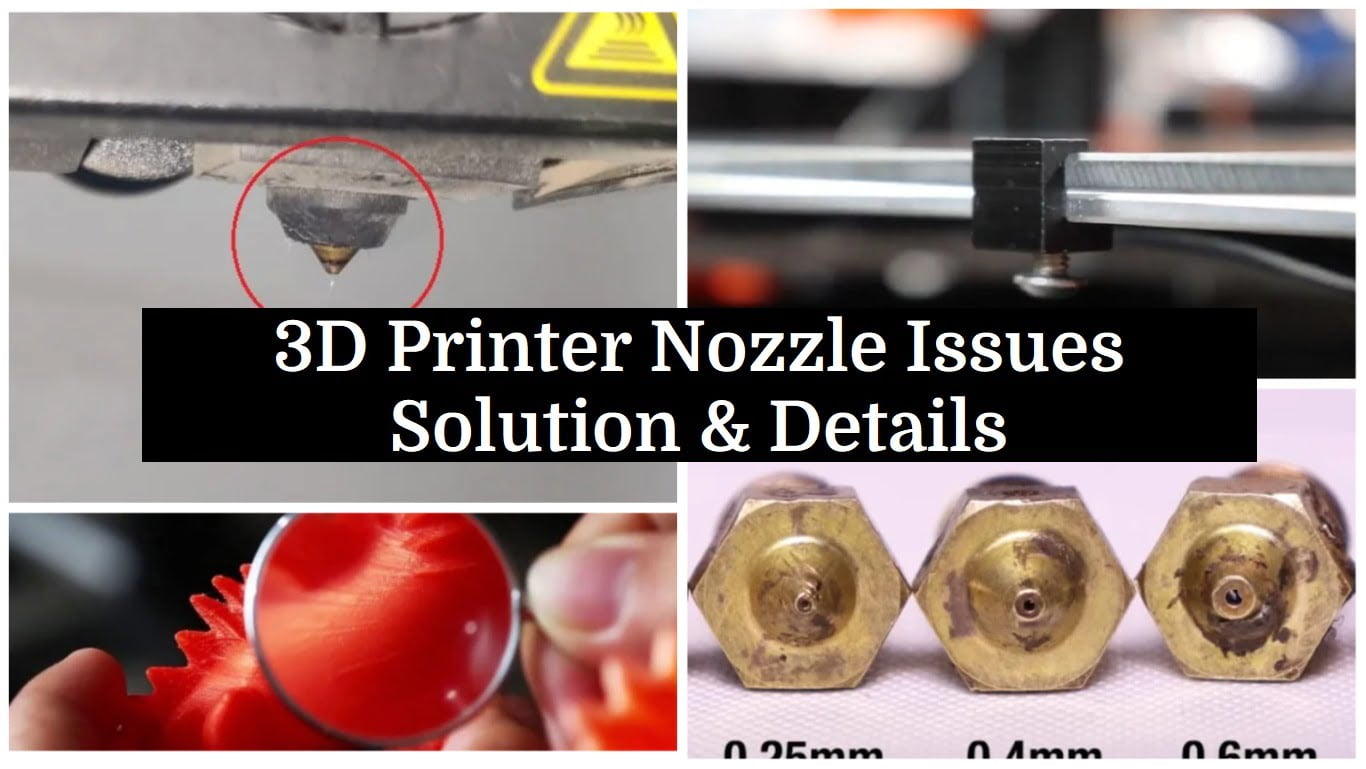 3D Printer Nozzle Issues | Details - TheMechNinja
