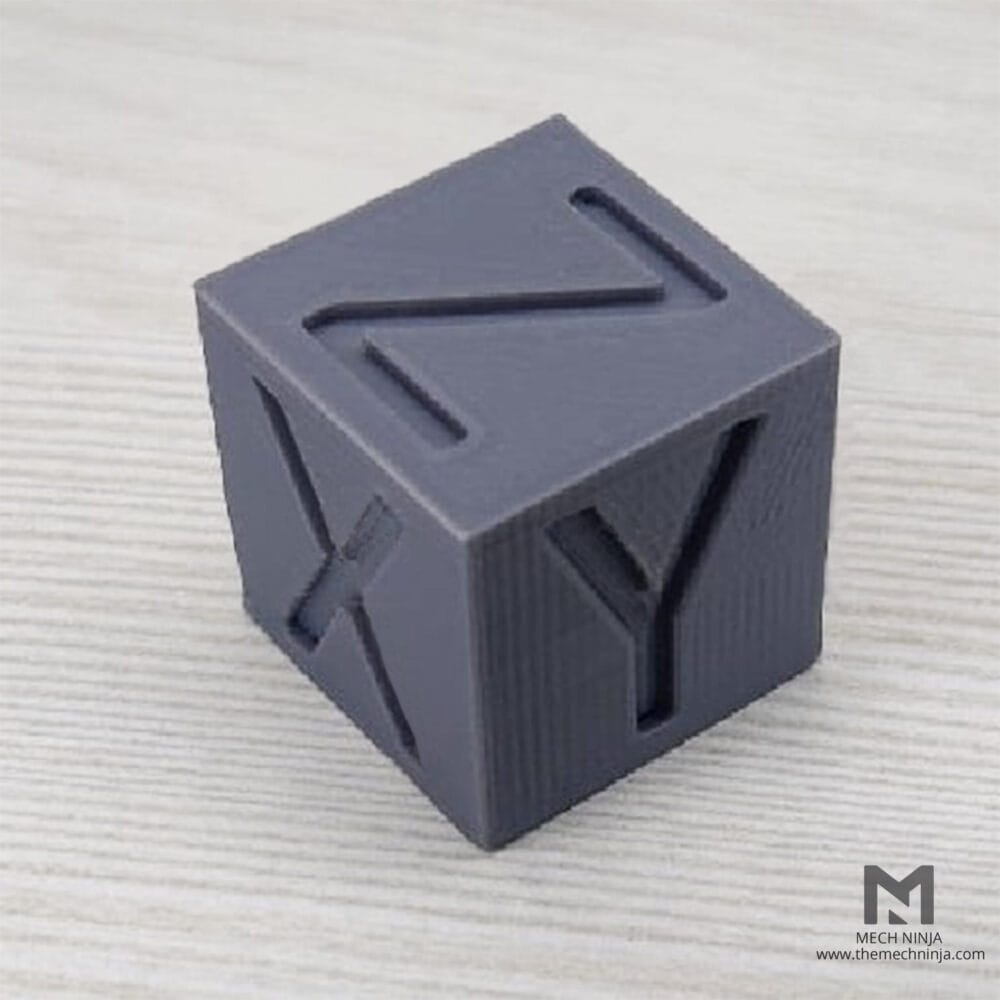 XYZ Calibration Cube STL