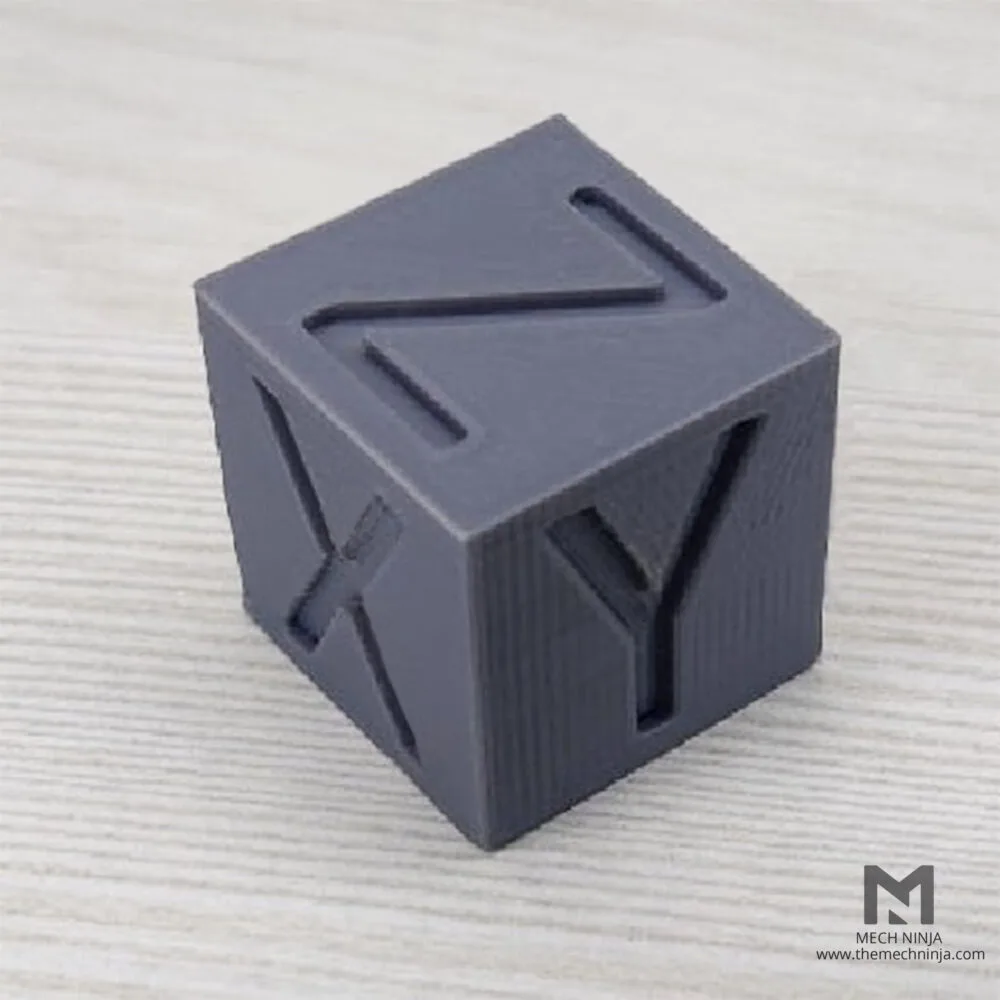 XYZ Calibration Cube STL