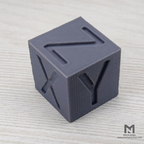 XYZ Calibration Cube STL