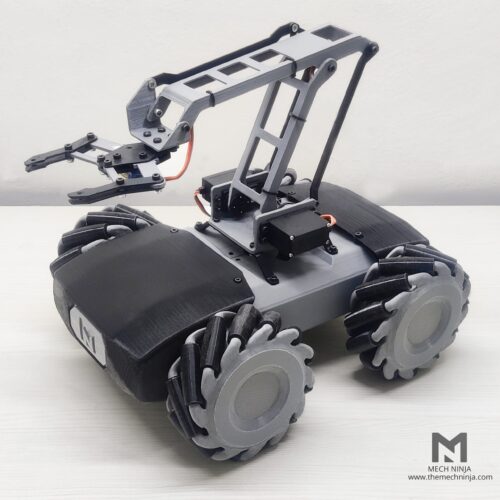 Arduino Wifi Car With Claw Arm STL