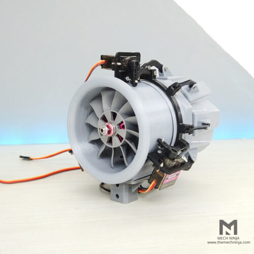70 mm Variable Nozzle EDF V2.0 STL