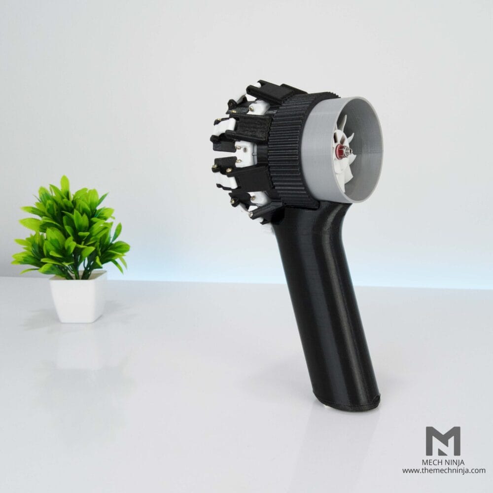 Variable nozzle blower STL - Image 2