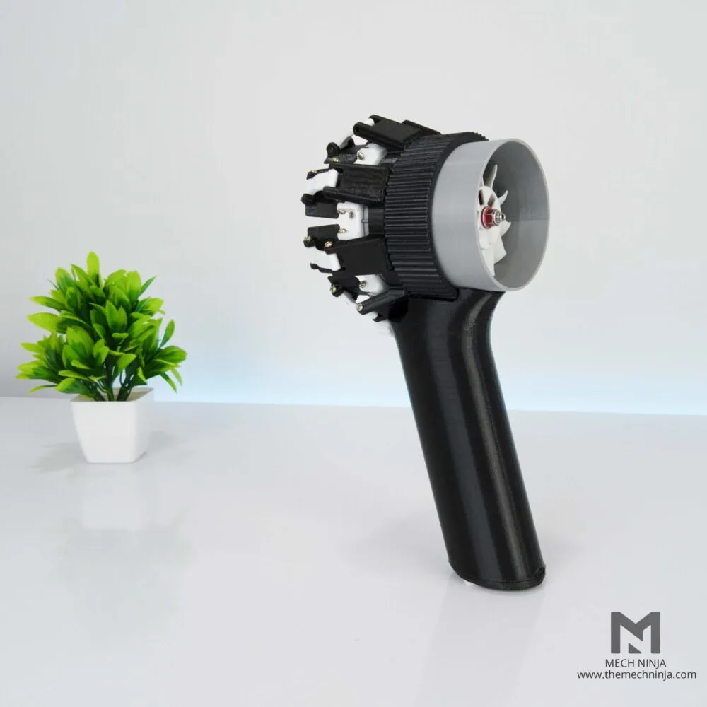 Variable nozzle blower STL - Image 2