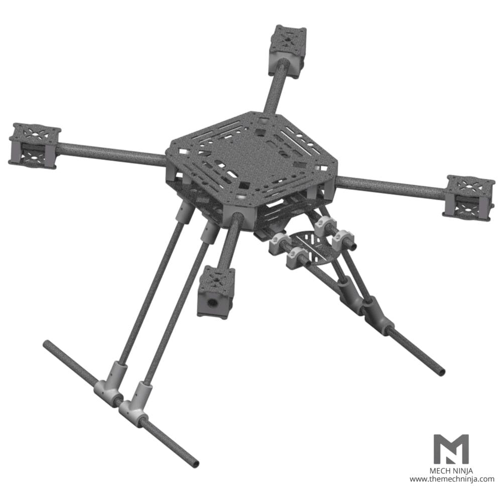 X500 Frame (CNC) STL - Image 5