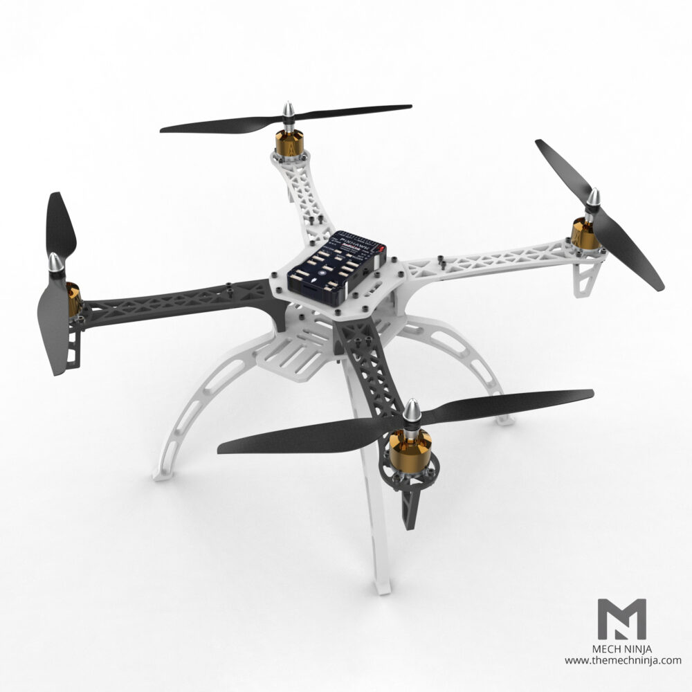 F450 QuadCopter Frame STL - Image 3