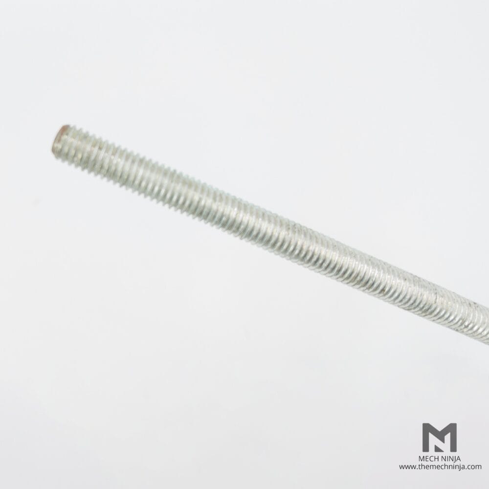 Threaded Rod M8 8mm OD + M8 nut 1.25mm - Image 2