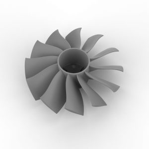 96 mm Back Propeller