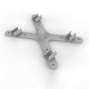 Heat bed bearing mount