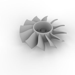 Rear Propeller 3530 1700 kv